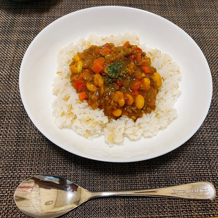 野菜たっぷり！ルーなしキーマカレー